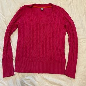 Pink JCP sweater